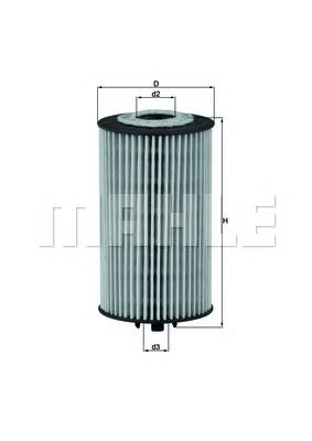 KNECHT ox401d -  Масляный фильтр