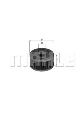 KNECHT ox408 -  Масляный фильтр
