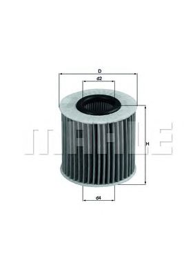 KNECHT ox414d1 -  Масляный фильтр