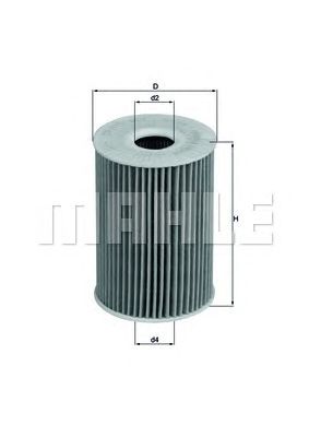 KNECHT ox415d -  Масляный фильтр
