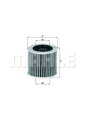 KNECHT ox416d2 -  Масляный фильтр