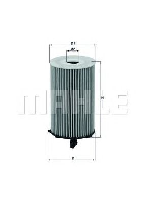 KNECHT ox417d -  Масляный фильтр