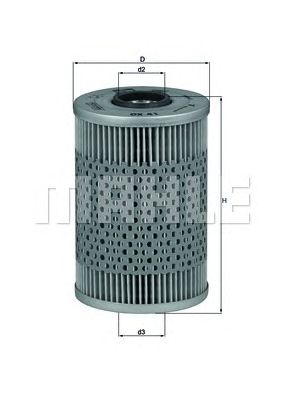 KNECHT ox41d -  Масляный фильтр