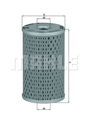 KNECHT ox42 -  Масляный фильтр