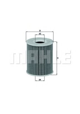 KNECHT ox422d -  Масляный фильтр