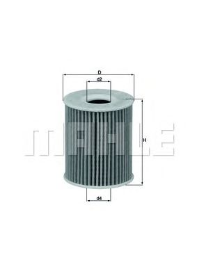 KNECHT ox424d -  Масляный фильтр