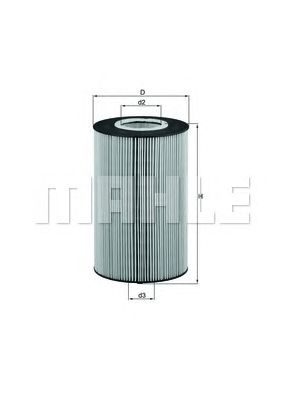 KNECHT ox425d -  Масляный фильтр