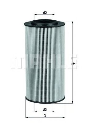 KNECHT ox434d -  Масляный фильтр
