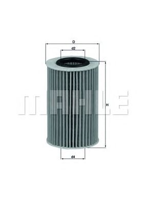 KNECHT ox436d -  Масляный фильтр