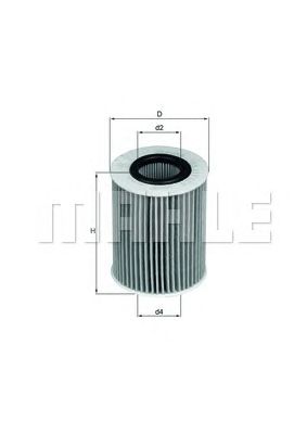 KNECHT ox437d -  Масляный фильтр