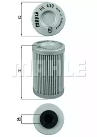 KNECHT ox439d -  Масляный фильтр
