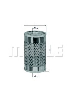 KNECHT ox47d -  Масляный фильтр