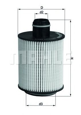 KNECHT ox553d -  Масляный фильтр