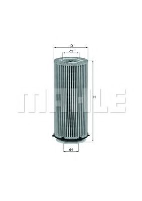 KNECHT ox560d -  Масляный фильтр