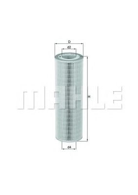 KNECHT ox562d -  Масляный фильтр