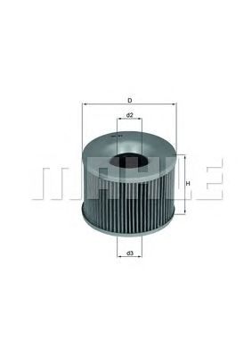 KNECHT ox61d -  Масляный фильтр