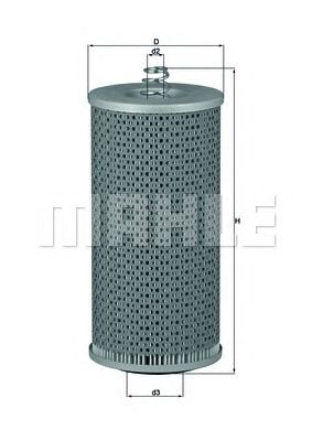 KNECHT ox69d -  Масляный фильтр