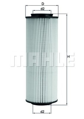 KNECHT ox775d -  Масляный фильтр