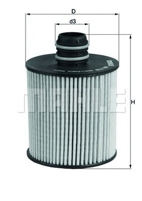 KNECHT ox779d -  Масляный фильтр