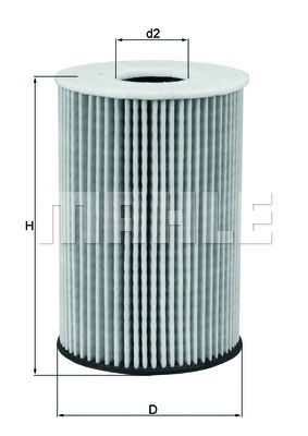 KNECHT ox787d -  Масляный фильтр