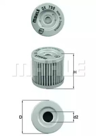 KNECHT ox798 -  Масляный фильтр