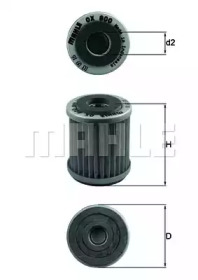 KNECHT ox800 -  Масляный фильтр