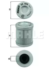 KNECHT ox806d -  Масляный фильтр