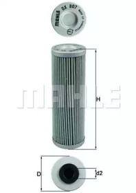 KNECHT ox807 -  Масляный фильтр