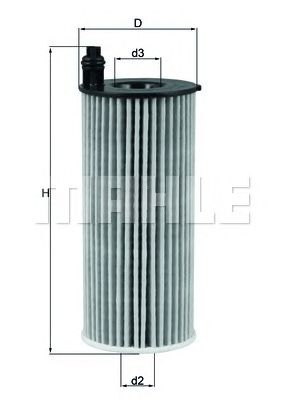 KNECHT ox8131d -  ФИЛЬТР МАСЛЯНЫ BMW X3 II (F25), X4 X4 (F26) 14-