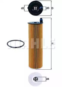 KNECHT ox8236d -  Масляный фильтр