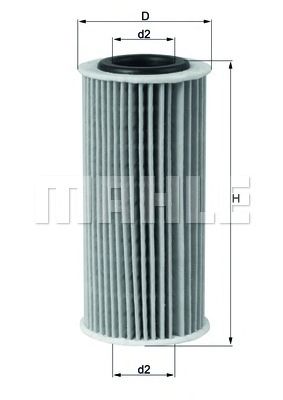 KNECHT ox835d -  Масляный фильтр