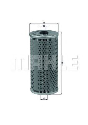 KNECHT ox92d -  Масляный фильтр