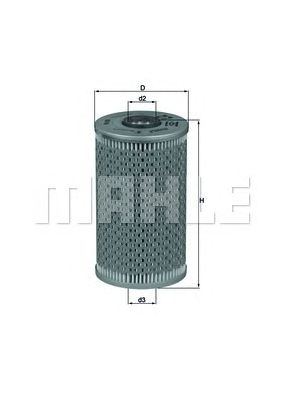 KNECHT ox96d -  Масляный фильтр