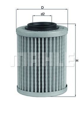 KNECHT ox970 -  Масляный фильтр