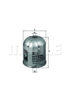 KNECHT oz3d -  Фильтр масляный двигателя