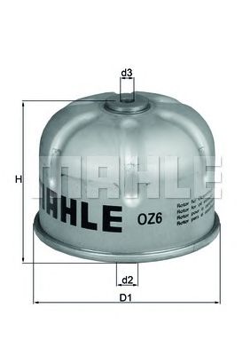 KNECHT oz6d -  Фильтр масляный двигателя