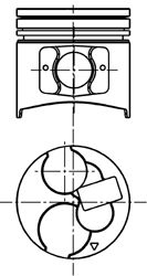 KOLBENSCHMIDT 40069600 -  Поршень