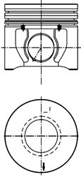 KOLBENSCHMIDT 40171610 -  Поршень