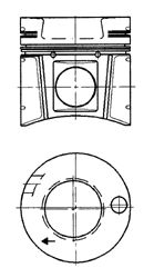 KOLBENSCHMIDT 40175600 -  Поршень