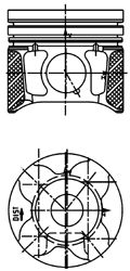 KOLBENSCHMIDT 40179600 -  Поршень
