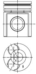 KOLBENSCHMIDT 40255600 -  Поршень