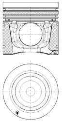 KOLBENSCHMIDT 40270600 -  Поршень
