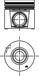 KOLBENSCHMIDT 40285620 -  Поршень