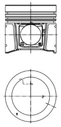 KOLBENSCHMIDT 40332600 -  Поршень