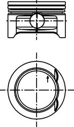 KOLBENSCHMIDT 40382600 -  Поршень