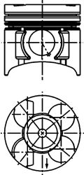 KOLBENSCHMIDT 40391610 -  Поршень
