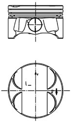 KOLBENSCHMIDT 40395600 -  Поршень