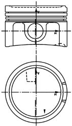 KOLBENSCHMIDT 40434620 -  Поршень