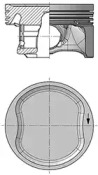 KOLBENSCHMIDT 40571600 -  Поршень