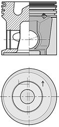 KOLBENSCHMIDT 40622600 -  Поршень